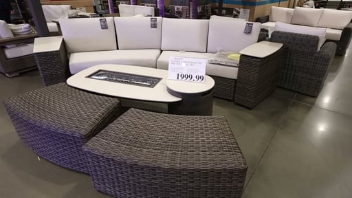 Sunvilla Middleton 7pc Fire Sectional Set