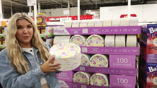 Pizazz 10" Spring Plate 100 CT