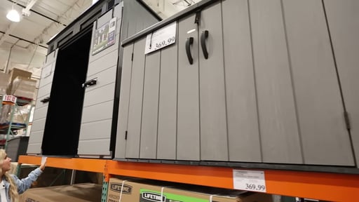 Lifetime Horizontal Resin Shed