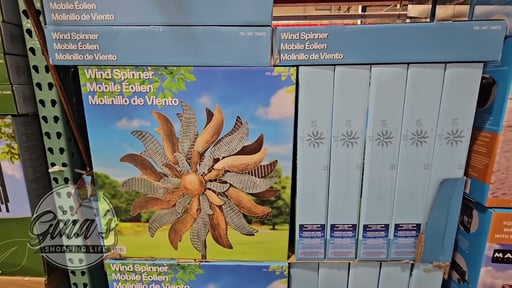 StyleCraft Two-Tone Metal Wind Spinner
