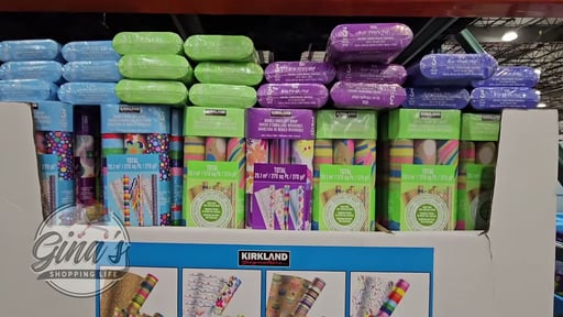 Kirkland Signature Everyday Gift Wrap, 270 Sq. Ft. Total