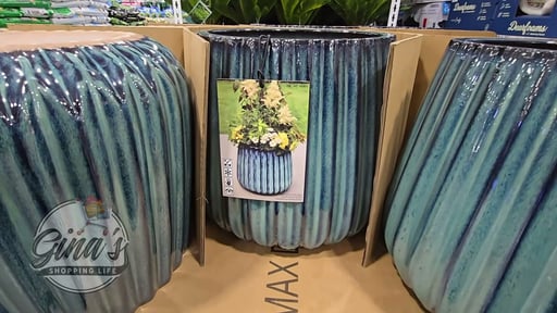 Medium Glazed Ceramic Planter