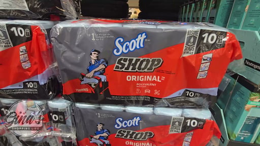 Scott Shop Original Multi-Purpose Towels, Blue, 10 Pack