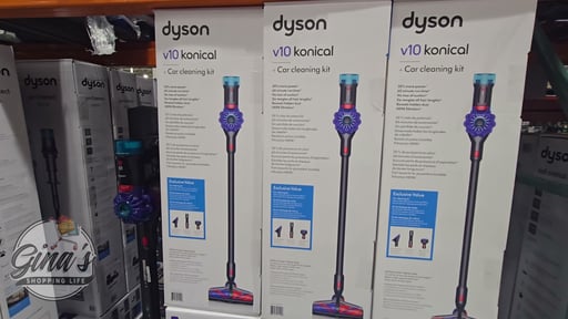 Dyson V10 Konical Cordless Stick Vacuum with Car Cleaning Kit