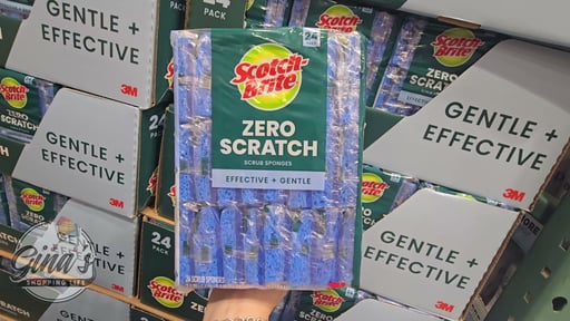Scotch-Brite Zero Scratch Sponge 24 ct