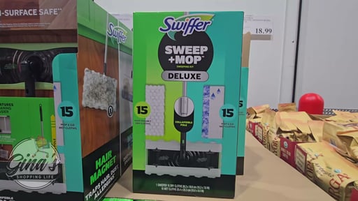 Swiffer Sweep & Mop 1 Device + 15 Wet/Dry Refills
