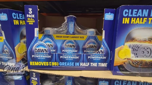 Dawn Platinum PowerWash Dish Spray 21.5 oz + 43 oz Refill