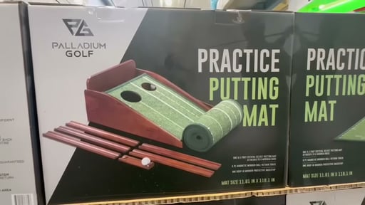 Palladium Practice Putting Golf Mat