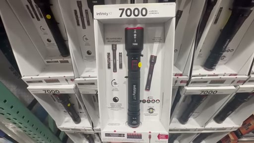 Infinity X1 7,000L Flashlight Hybrid Power