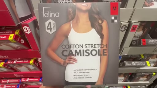 Felina Women's Camisole 4-Pack