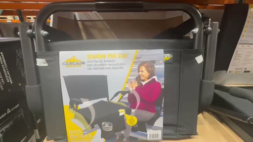Cascade Mountain Tech Stadium Seat Pro with Arms