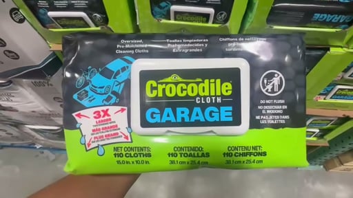 Crocodile Cloth Garage Cleaning Cloths 15" x 10" 110 Count