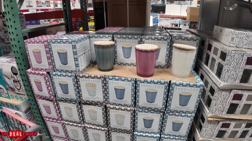 Sand + Fog 57 oz Scalloped Candles