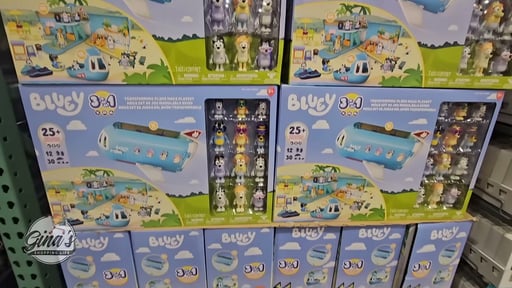 BLUEY'S 3-IN-1 TRANSFORMING PLANE MEGA SET