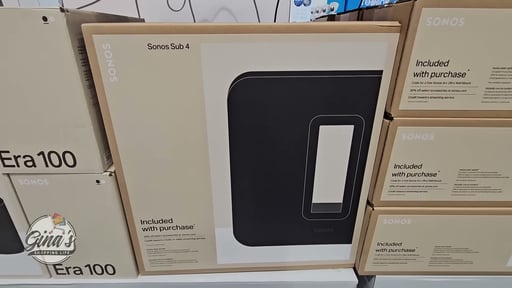 Sonos Sub (Gen 4) Wireless Subwoofer Black