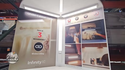Infinity X1 3-Pack Under Cabinet Rechargeable Light