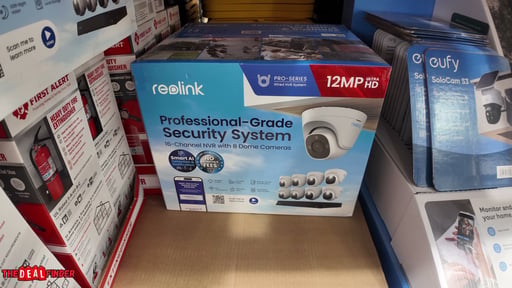 Reolink 4K + 12MP Wired NVR Security System