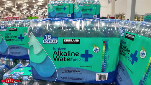 Kirkland Signature Alkaline Water 18/1L