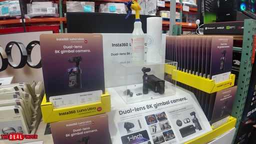 Insta360 Luna Ultra Dual-Lens 8K Gimbal Camera Bundle