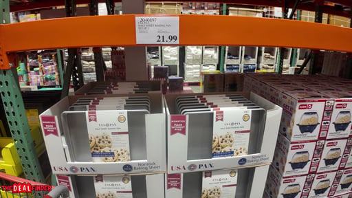 USA Pan Half Sheet Baking Pan, 2-Pack