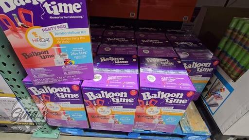 Balloon Time Jumbo Helium Tank Hi-Float Bundle