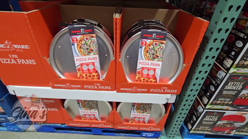 Nordic Ware 2-Piece 16" Pizza Pan Set