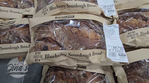 Blueberry Sourdough Bread