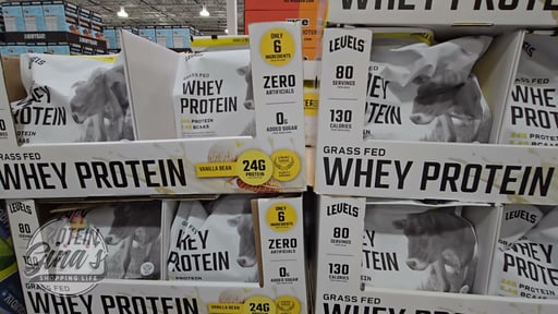 Levels Vanilla Bean Whey Protein 5.64 lb
