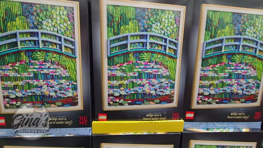LEGO Art Claude Monet – Bridge over a Pond of Water Lilies (Set #31220)
