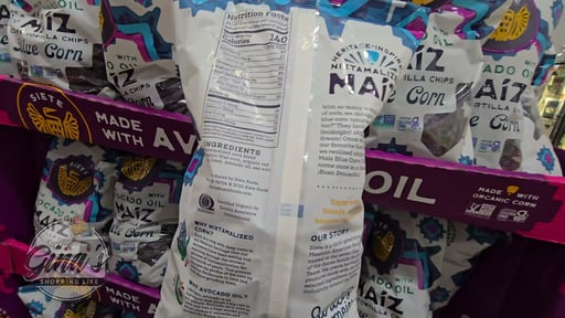 Siete Maíz Blue Corn Totopos 18 oz (1.125 lbs)