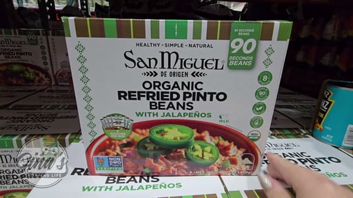 San Miguel Organic Refried Pinto Beans with Jalapeños, 6-Pack (15 oz each)