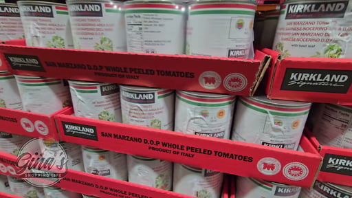 Kirkland Signature San Marzano Tomatoes W/Basil 3/28oz