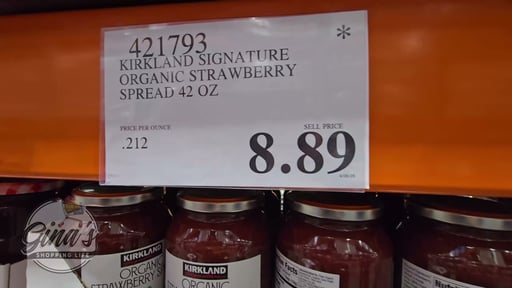 Kirkland Signature Organic Strawberry Spread, 42 oz
