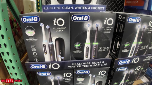 Oral-B iO All-in-One Clean Rechargeable Electric Toothbrush Handles 2-Pack