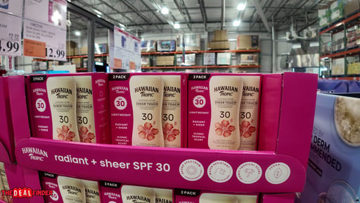 Hawaiian Tropic Sheer Touch Lotion Sunscreen SPF 30, 10.8 fl oz, 2-Pack