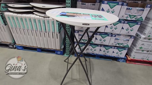 Lifetime 33" Round Bistro Folding Table