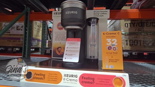 Keurig K-Crema Single Serve Coffee Maker