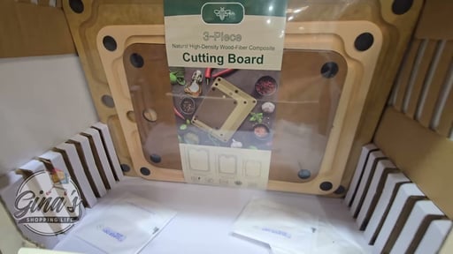 MIU 3-Piece Wood Fiber Cutting Board Set