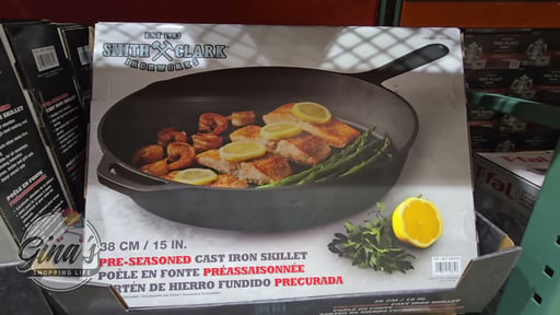 Tabletops United 15" Cast Iron Skillet