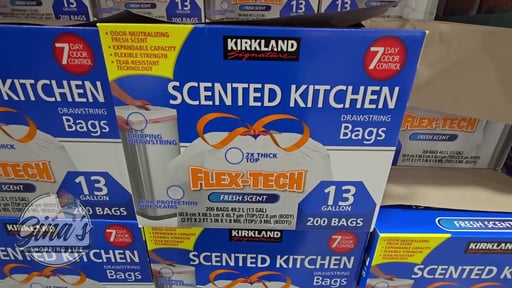 Kirkland Signature Scented Kitchen Bags 200 ct/13 Gal
