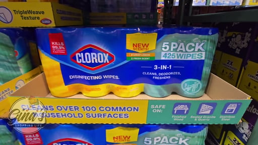 Clorox Disinfecting Wipes, Variety Pack, 85-Count, 5-Pack