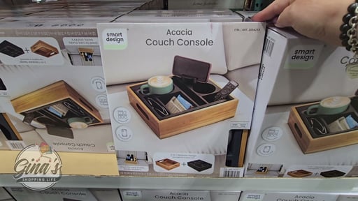 Smart Design Acacia Couch Console