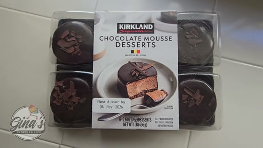 Kirkland Signature Chocolate Mousse Desserts 6/2.6 oz
