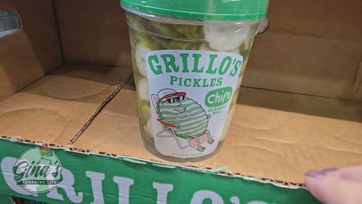 Grillo's Pickles Dill Chips 32 Ounce Container