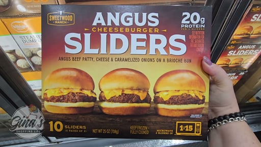 Sweetwood Ranch Angus Cheeseburger Sliders 10/2.5 oz