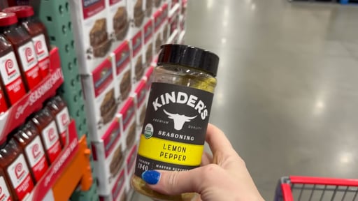 Kinder's Organic Lemon Pepper 11.8 oz