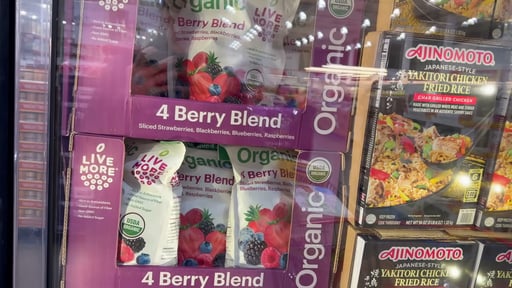 Live More Organic 4 Berry Blend 5 Pound Bag
