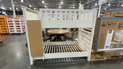 Bayside Furnishings Paige Upholstered Twin/Twin Bunk Bed
