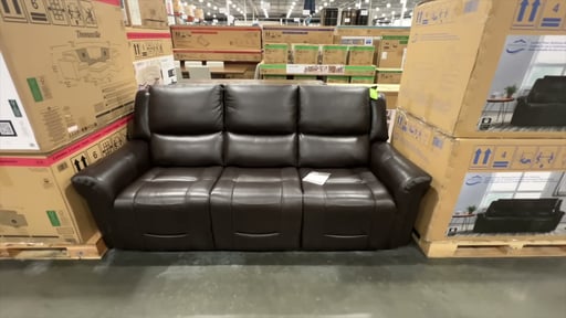 Gilman Creek Alba Leather Power Sofa
