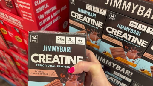 JiMMY! Creatine Functional Protein Bar Variety Pack, 14 Count / 2.05 oz